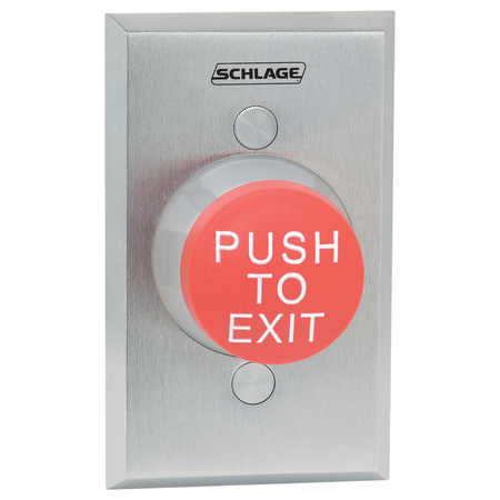 SCHLAGE ELECTRONICS Schlage Electronics 620 Series, Pushbutton, Satin Chrome 623RD EX HDP SF-626